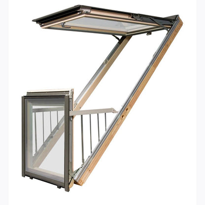 Fakro FGH-V/U P2 Balcony Roof Window - JJ Building Materials