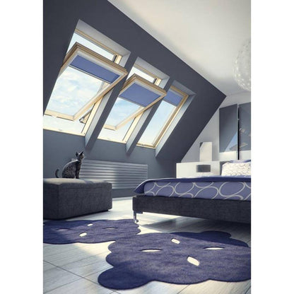 Fakro FTP-V P2 Pine Laminated Centre Pivot Roof Window - JJ Building Materials