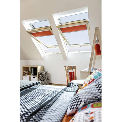 Fakro FTP-V P2 Pine Laminated Centre Pivot Roof Window - JJ Building Materials