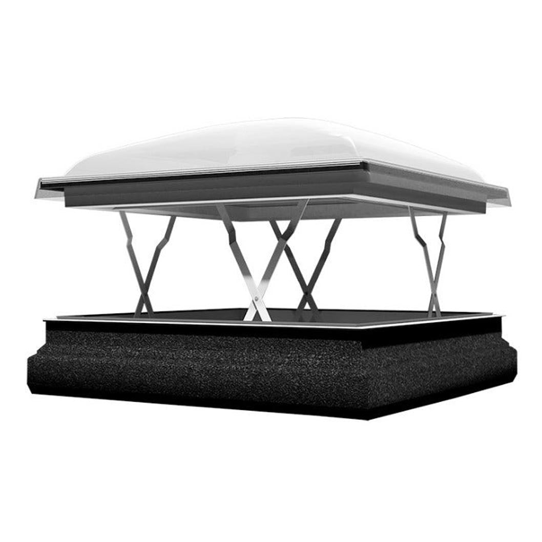 Fakro FTU-V/C P2 White PU Coated Pine Conservation Style Centre Pivot Roof Window - JJ Building Materials