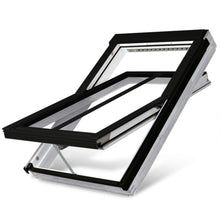 Fakro FTW-V/C P2 White Acrylic Conservation Style Centre Pivot Roof Window - JJ Building Materials