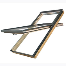 Fakro FYP-V P2 Natural Pine High Pivot proSky Roof Window - JJ Building Materials