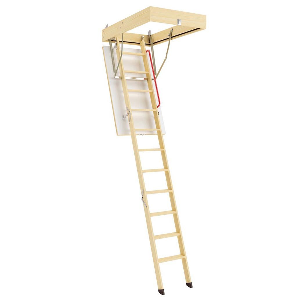 Fakro LWK 3 Section Folding Wooden Loft Ladder - JJ Building Materials