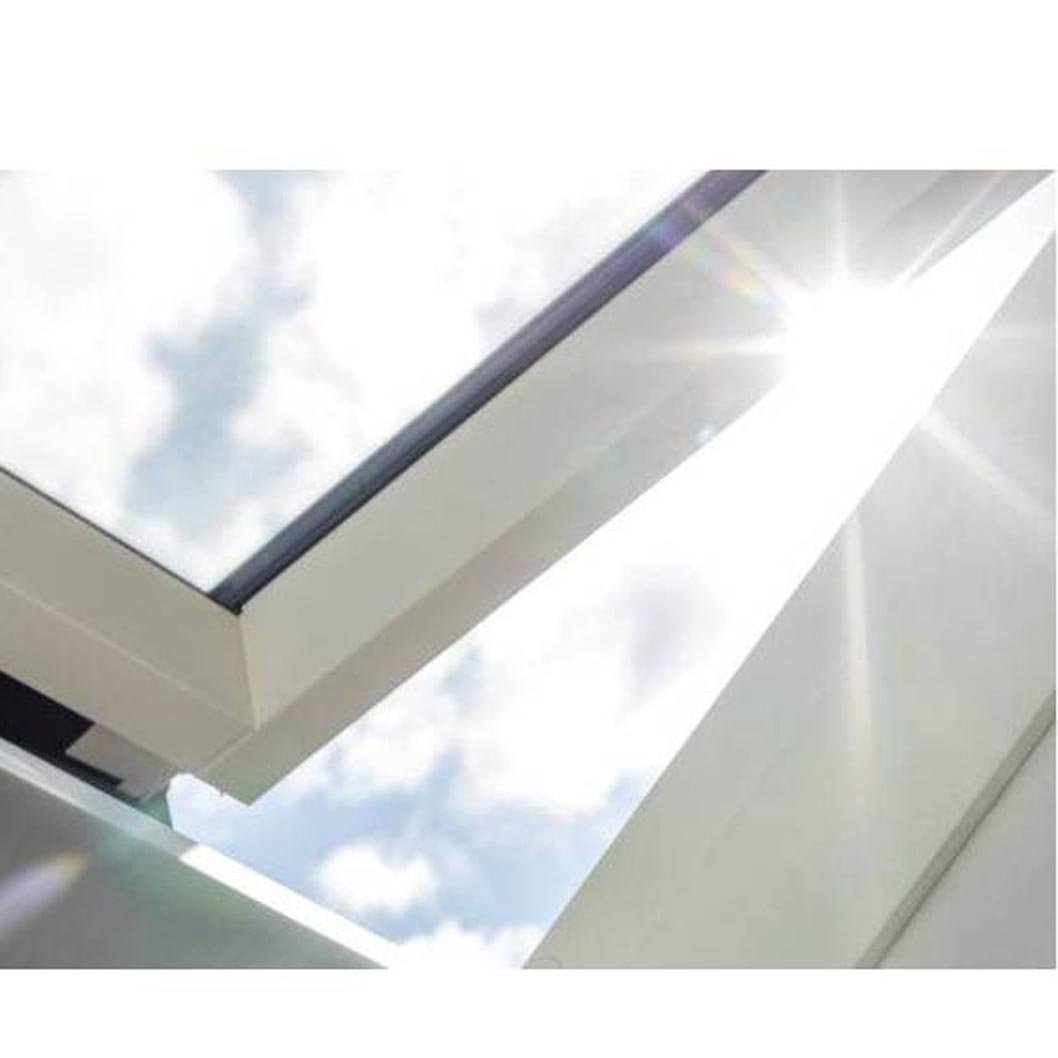 Fakro PTP-V P2 White PVC Laminated Centre Pivot Roof Window - JJ Building Materials