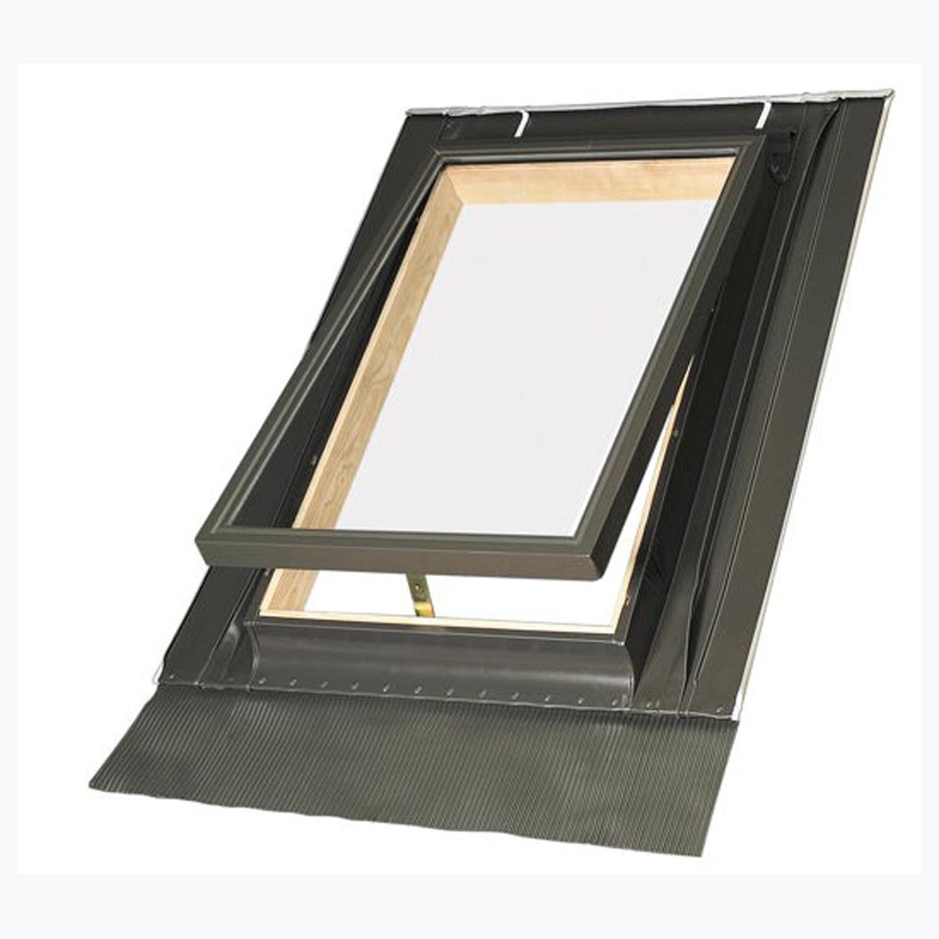 Fakro WGT Natural Pine Single Glazed Top Hung Access Roof Window - JJ Building Materials