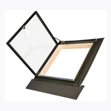 Fakro WLI 540x980mm Natural Pine Side Opening Access Roof Window - JJ Building Materials