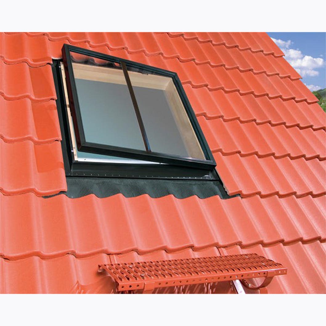 Fakro WLI/C 540x980mm Natural Pine Conservation Style Side Opening Access Roof Window - JJ Building Materials