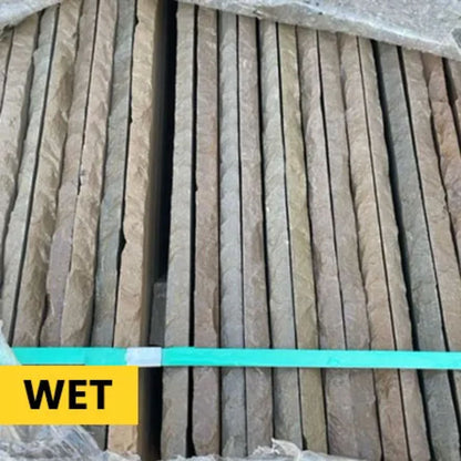 Fall Brown Indian 22mm Sandstone Paving Slabs - Riven