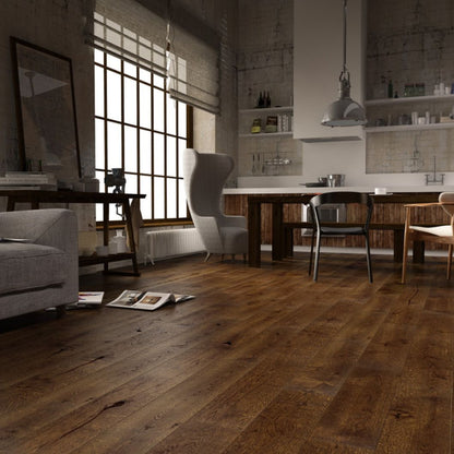 Finsbury Brushed Matt Lacquer Engineered Wood Flooring - 2.77m2 Pack Size | Contemporary Range