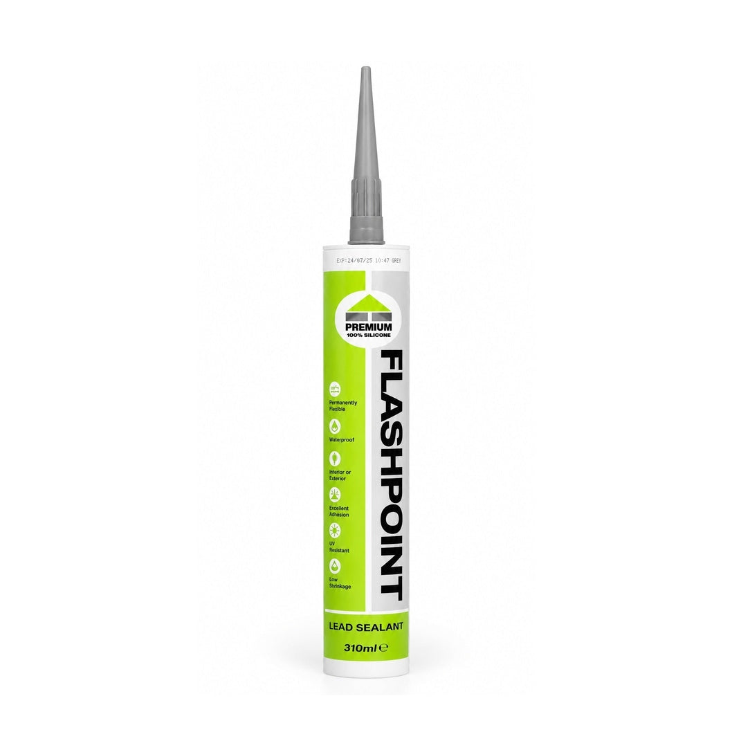 Flashpoint Grey Lead Sealant 310mm tube - JJ Building Materials