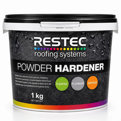 Flexitec 2020 Hardener Res-tec Powder Hardener 1kg - JJ Building Materials