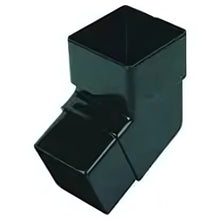 Floplast 112 Degree Bend 65mm Square Downpipe