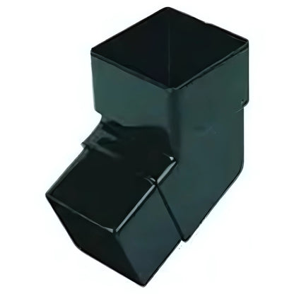 Floplast 112 Degree Bend 65mm Square Downpipe