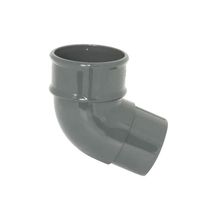 Floplast 112 Degree Bend 68mm Round Downpipe - JJ Building Materials