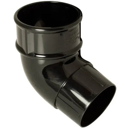Floplast 112 Degree Bend 68mm Round Downpipe - JJ Building Materials