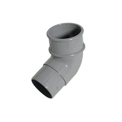 Floplast 112 Degree Bend 68mm Round Downpipe - JJ Building Materials