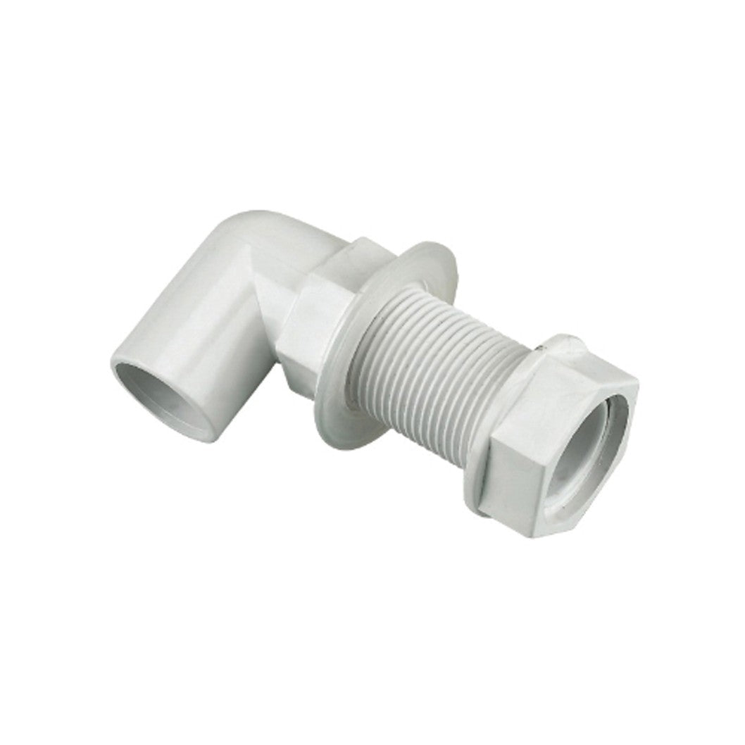 Floplast 21.5mm Overflow Bent Tank Connector - JJ Building Materials