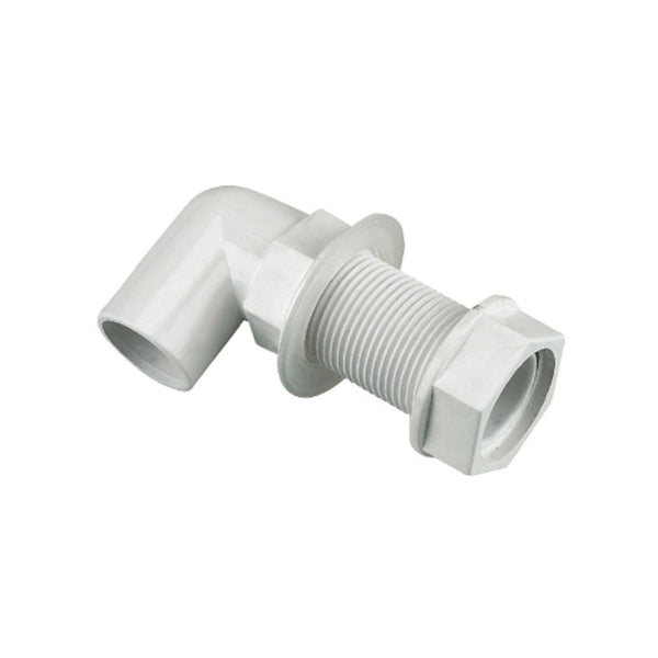 Floplast 21.5mm Overflow Bent Tank Connector - JJ Building Materials