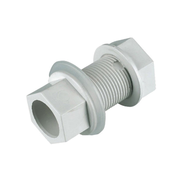 Floplast 21.5mm Overflow Straight Tank Connector - JJ Building Materials