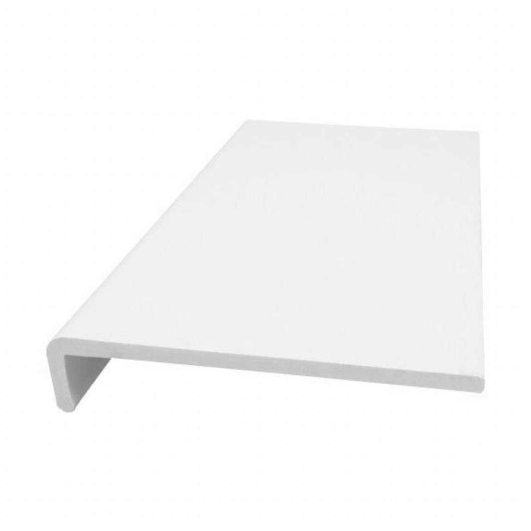 Floplast 5m White Universal Fascia Board 9mm Thick - JJ Building Materials