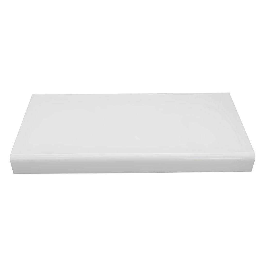Floplast 5m White Universal Fascia Board 9mm Thick - JJ Building Materials