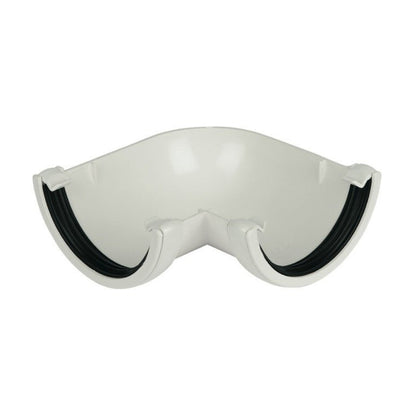 Floplast 90 Degree Angle Half Round Gutter - JJ Building Materials