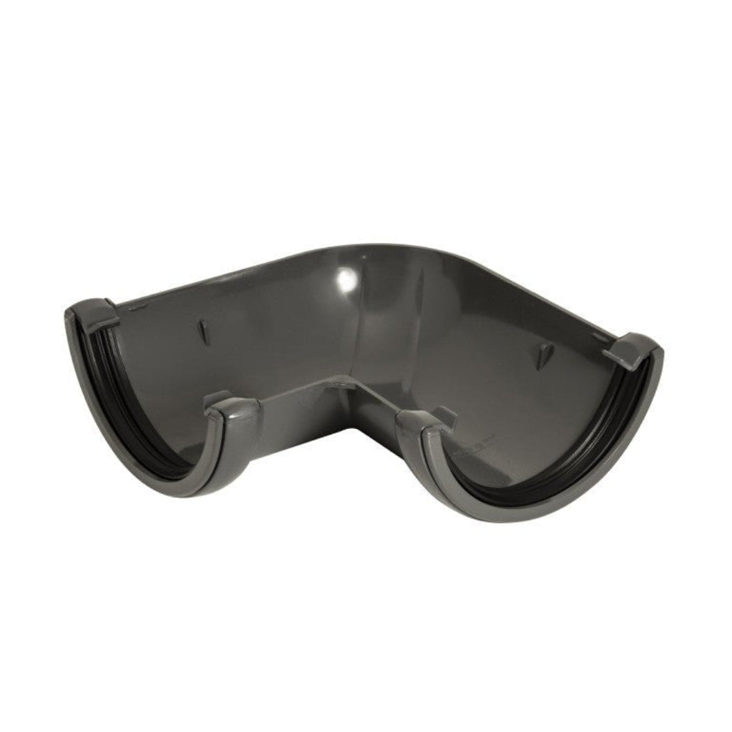 Floplast 90 Degree Angle Half Round Gutter - JJ Building Materials