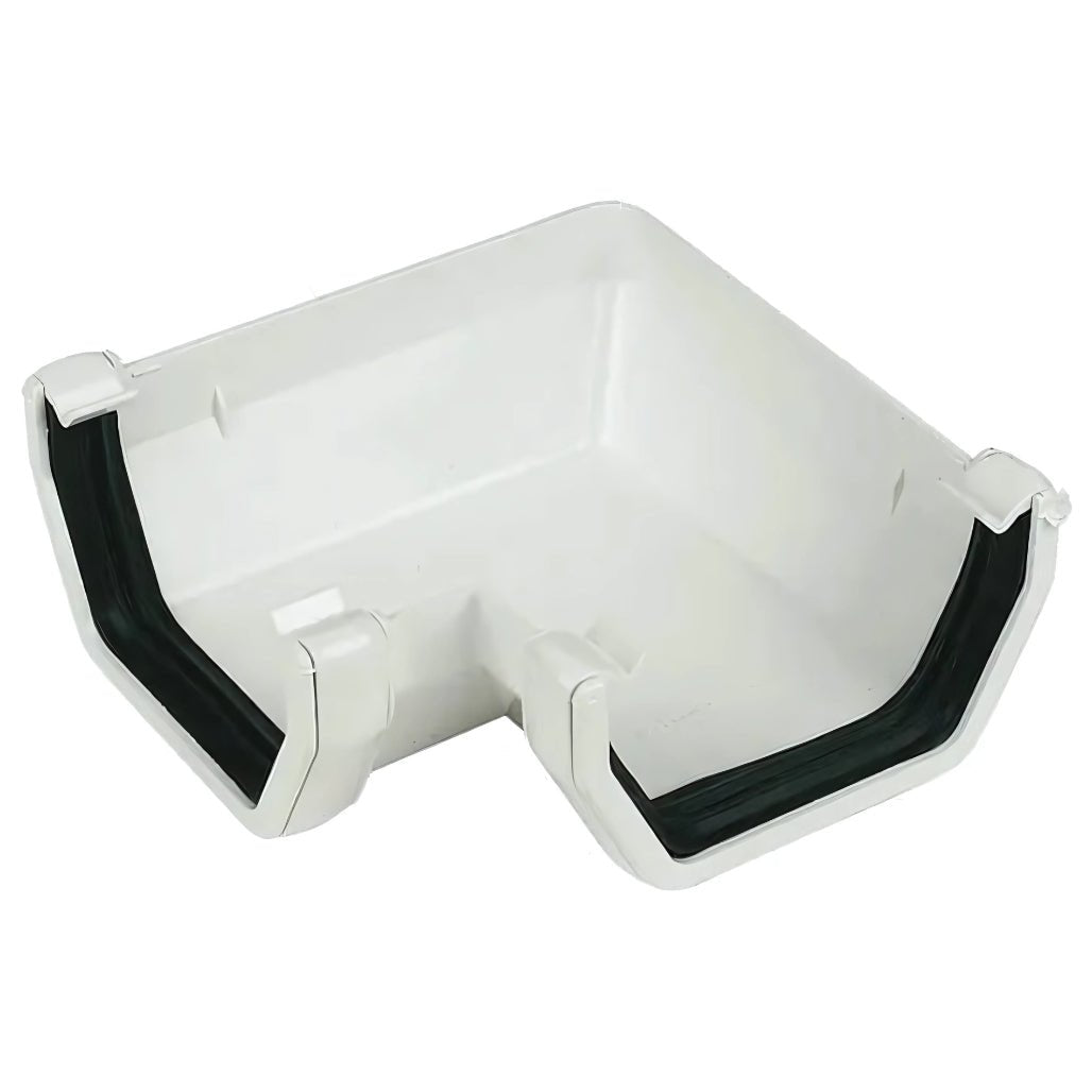 Floplast 90 Degree Angle Square Line Gutter - JJ Building Materials