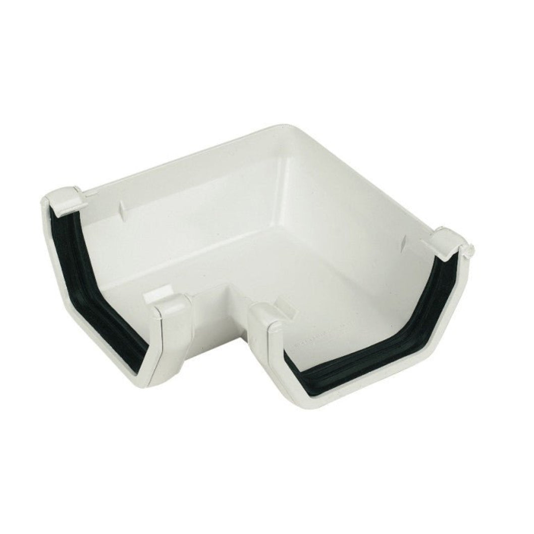 Floplast 90 Degree Angle Square Line Gutter - JJ Building Materials