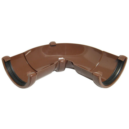 Floplast Adjustable Angle 50 - 156 Degree Half Round Gutter - JJ Building Materials