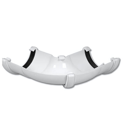 Floplast Adjustable Angle 50-156 Degree Half Round Gutter