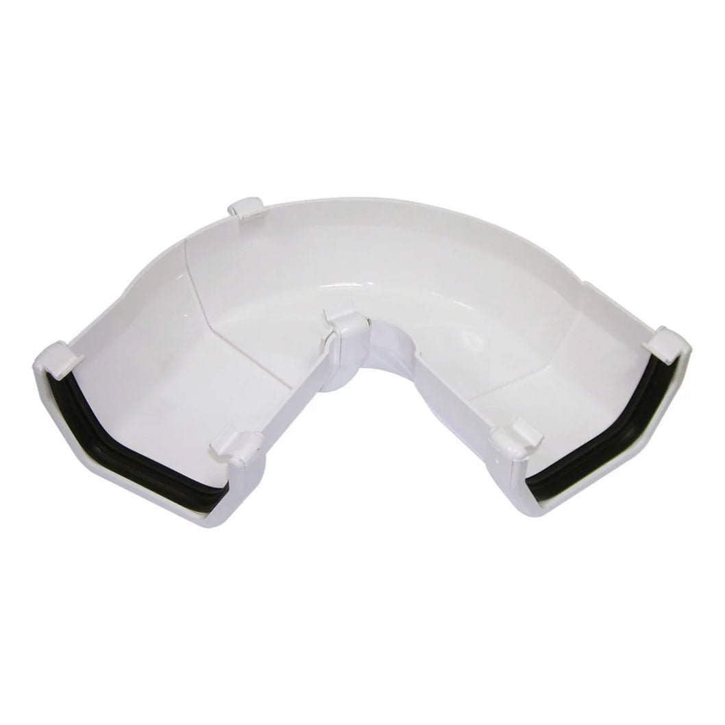Floplast Adjustable Angle 50 - 156 Degree Square Line Gutter - JJ Building Materials