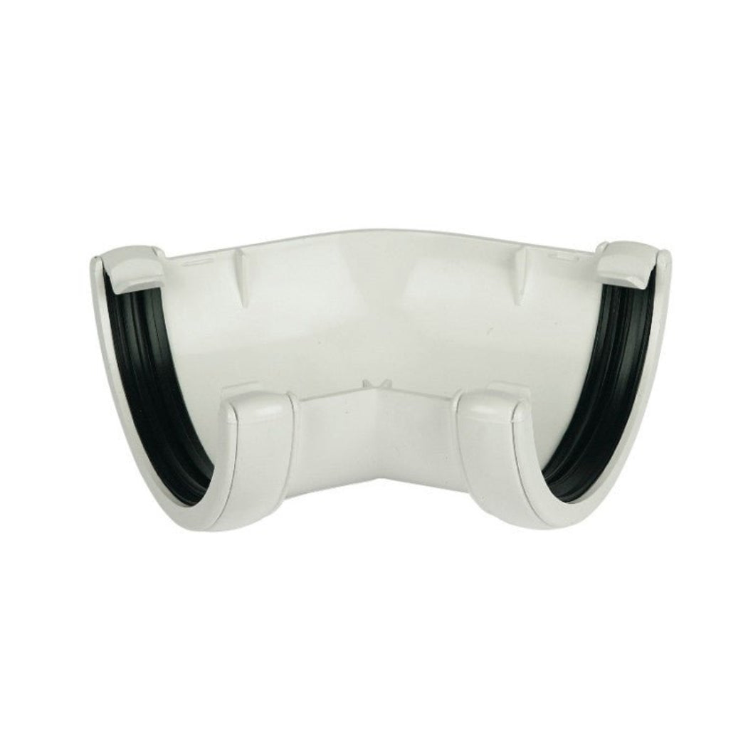 Floplast Angle 135 Degree Half Round Gutter - JJ Building Materials