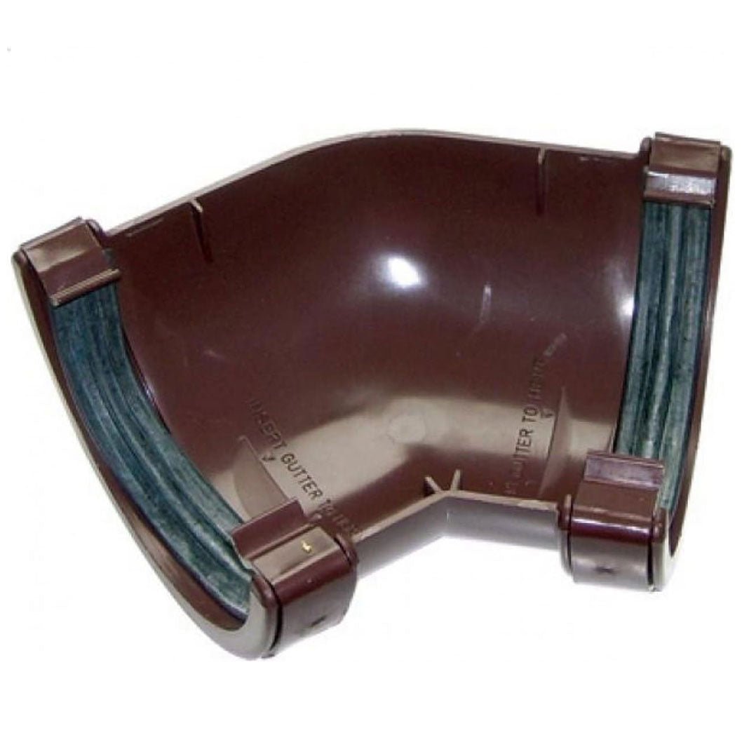 Floplast Angle 135 Degree Half Round Gutter - JJ Building Materials