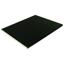 Floplast Black 5m Soffit Board Unvented Single Round Edge