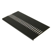 Floplast Black 5m Soffit Board Vented Single Round Edge - JJ Building Materials