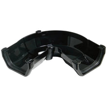 Floplast Black Adjustable Angle 50-156 Degree Square Line Gutter