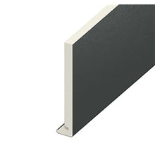 Floplast Fascia-Single Leg Black 18mm 5M Long Mammoth Board - JJ Building Materials
