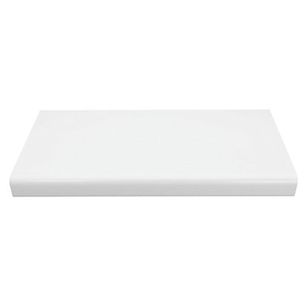 Floplast Fascia-Single Leg White 18mm 5M Long Mammoth Board - JJ Building Materials