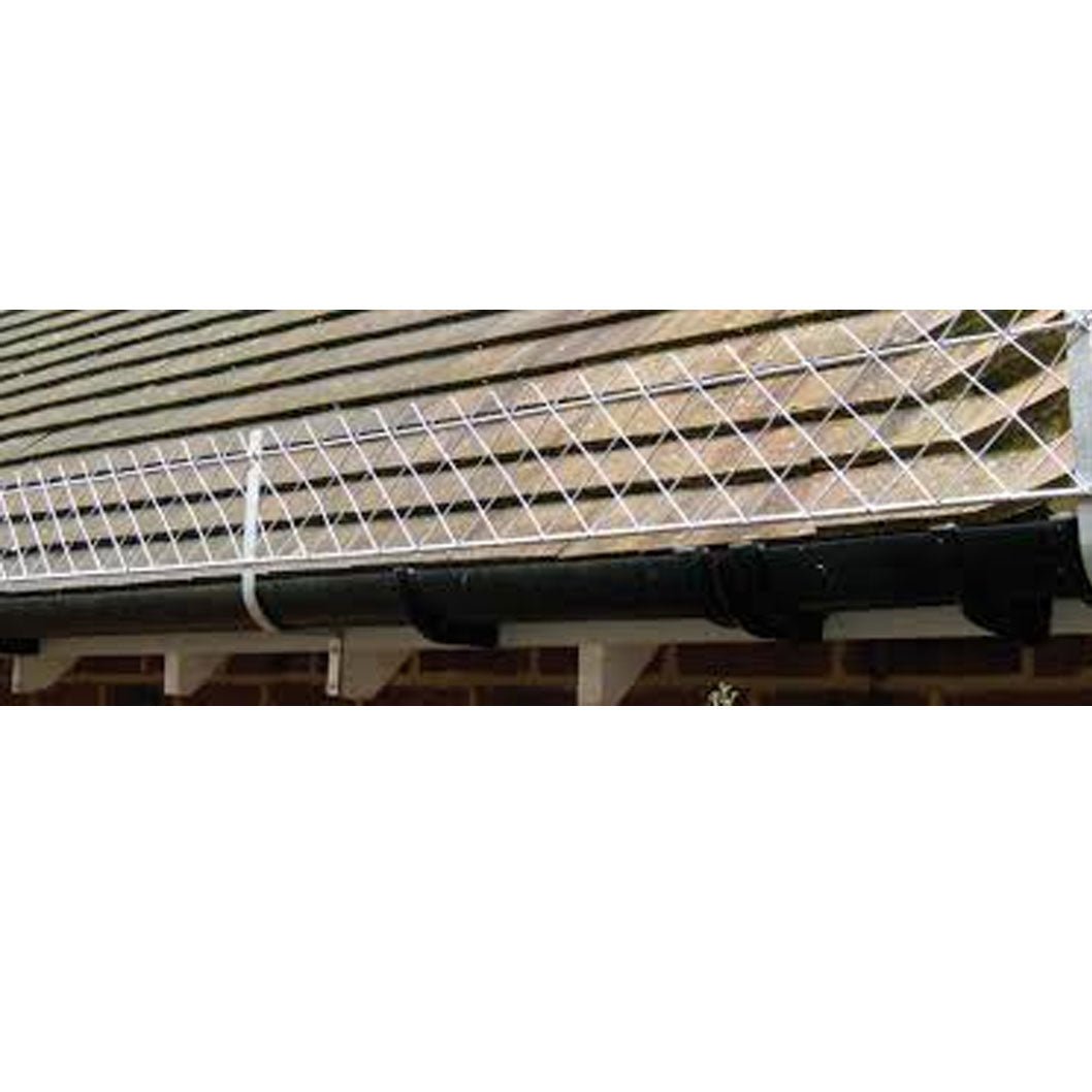 Floplast Galvanised Bracket Snow/Tile Guard 2m - JJ Building Materials
