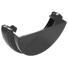 Floplast Half Round Gutter External Stop End - JJ Building Materials