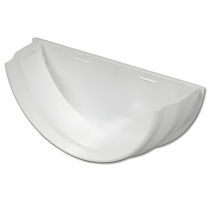 Floplast Half Round Gutter Internal Stop End