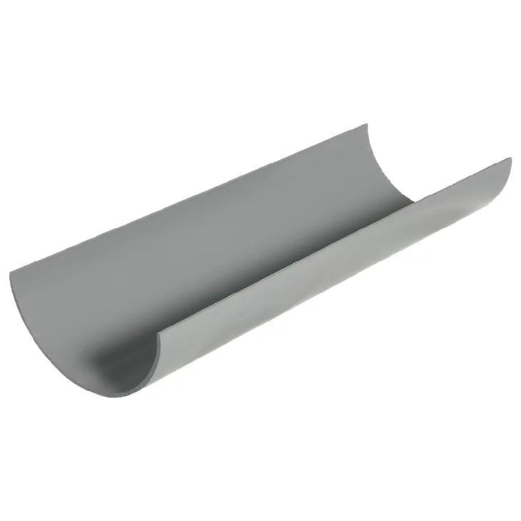 Floplast Half Round Gutter length 112mm - JJ Building Materials