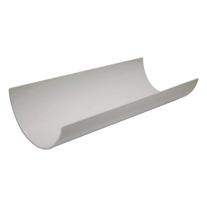 Floplast Half Round Gutter length 112mm - JJ Building Materials