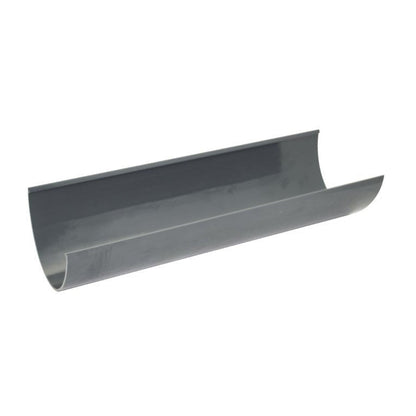 Floplast Hi-Cap 4m Round Gutter Length - JJ Building Materials