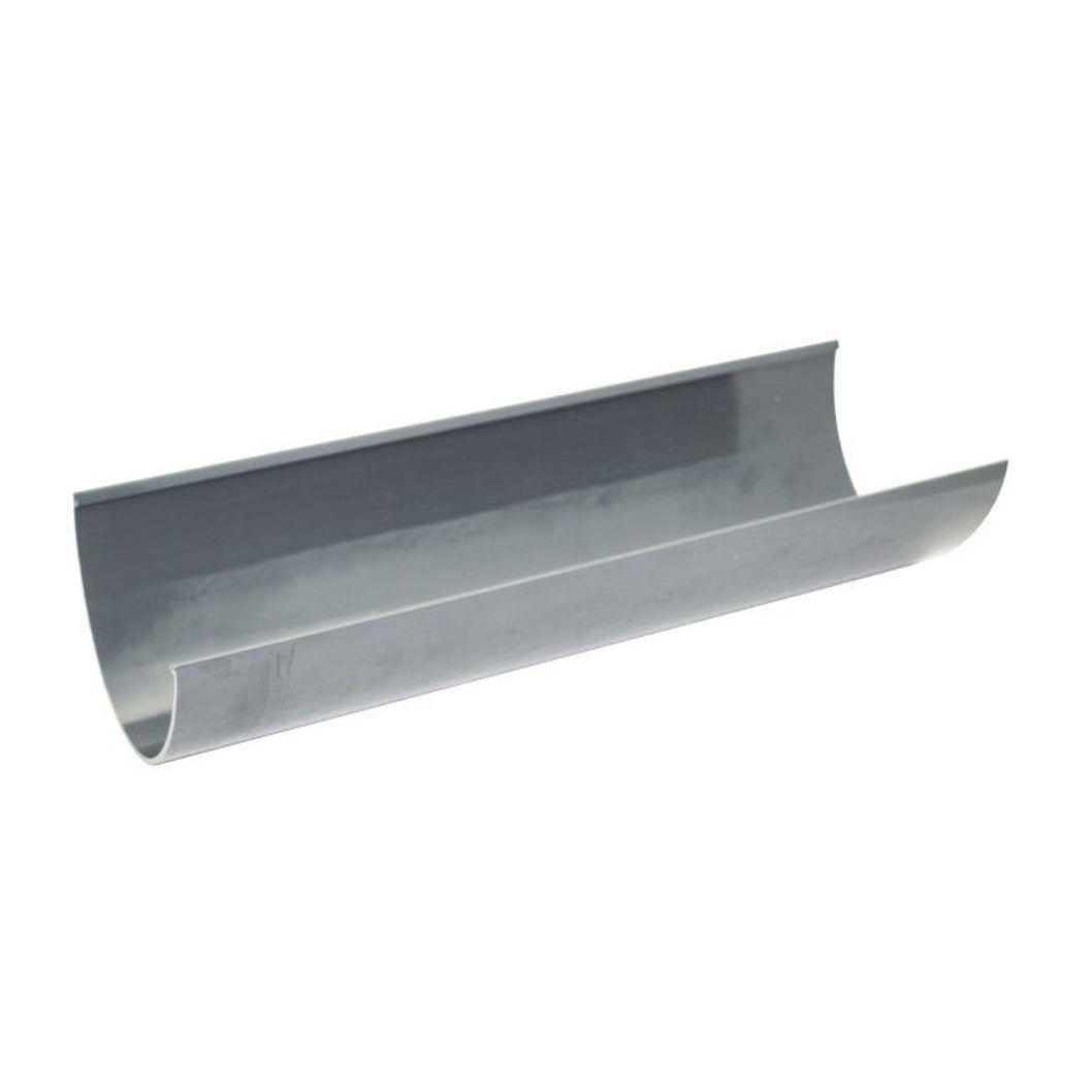 Floplast Hi-Cap 4m Round Gutter Length - JJ Building Materials