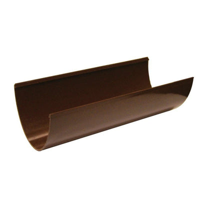 Floplast Hi-Cap 4m Round Gutter Length - JJ Building Materials