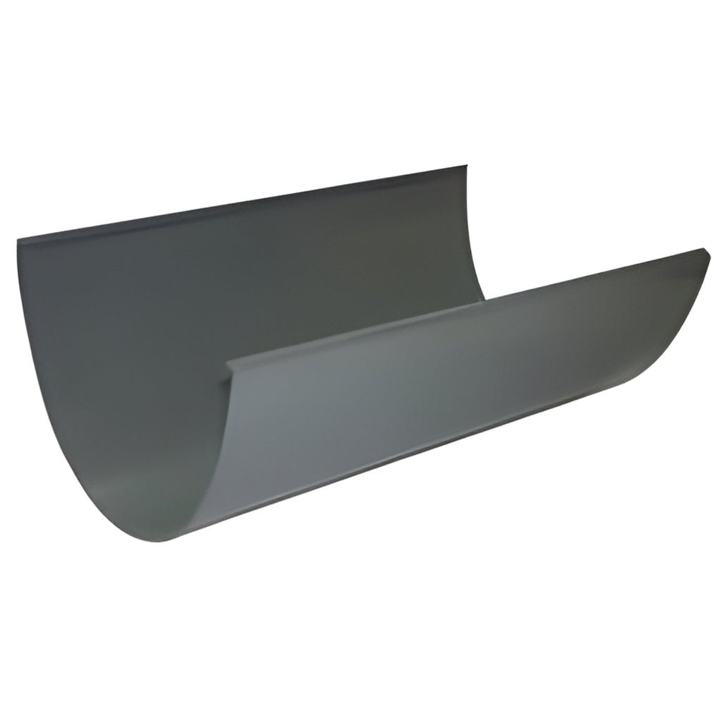 Floplast Hi - Cap 4m Round Gutter Length - JJ Building Materials