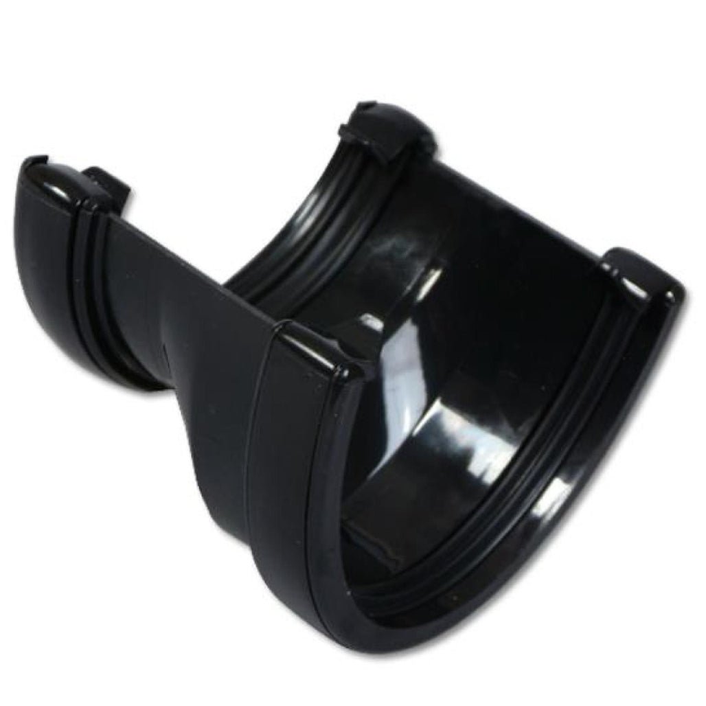 Floplast Hi - Cap Half Round Gutter Adaptor - JJ Building Materials
