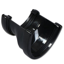 Floplast Hi - Cap Half Round Gutter Adaptor - JJ Building Materials